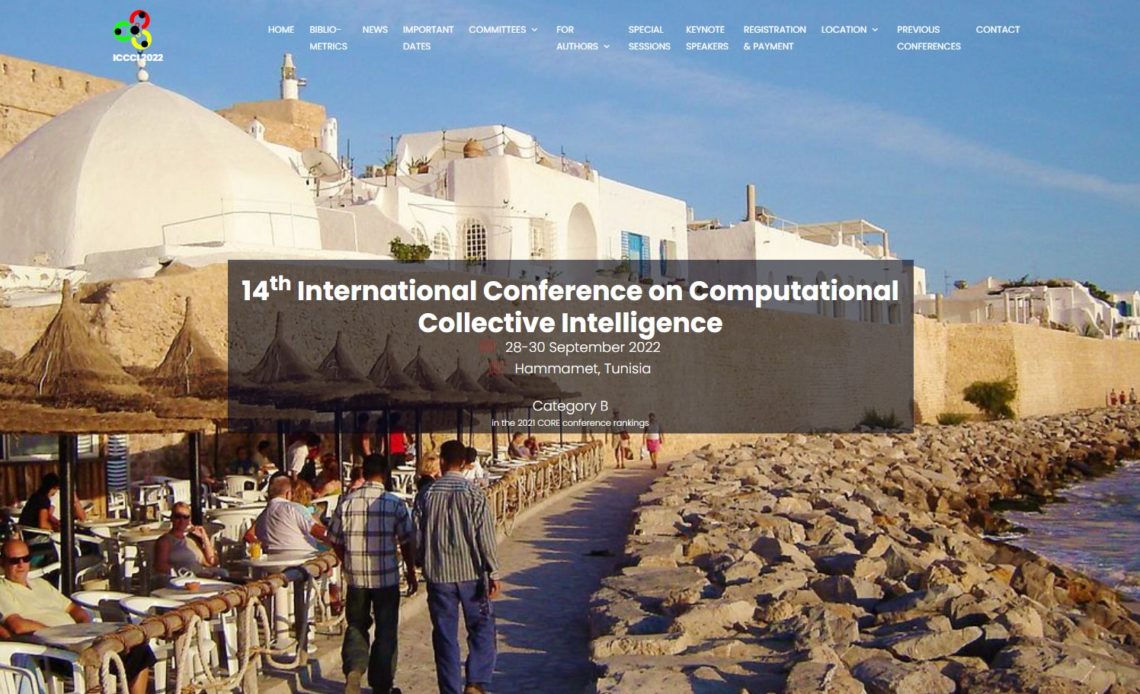 Les travaux de recherche d’Amel Mhamdi présentés à la 14ème Conférence Internationale sur l'Intelligence Collective Computationnelle