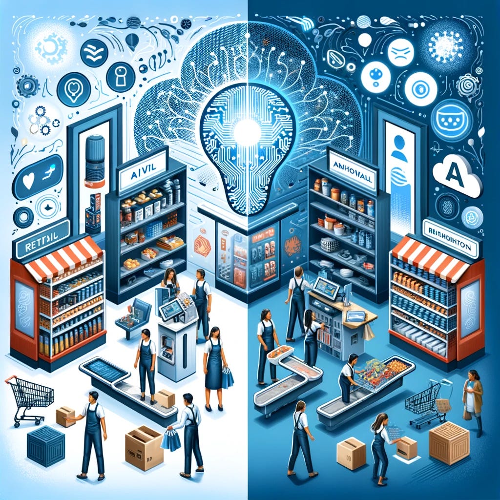 What is the advantage of artificial intelligence, and is it a challenge in a store operation?