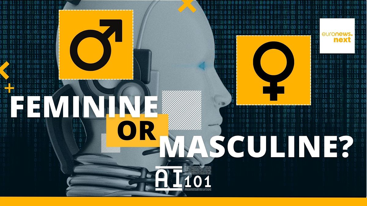 Does artificial intelligence have a gender? Yes and no