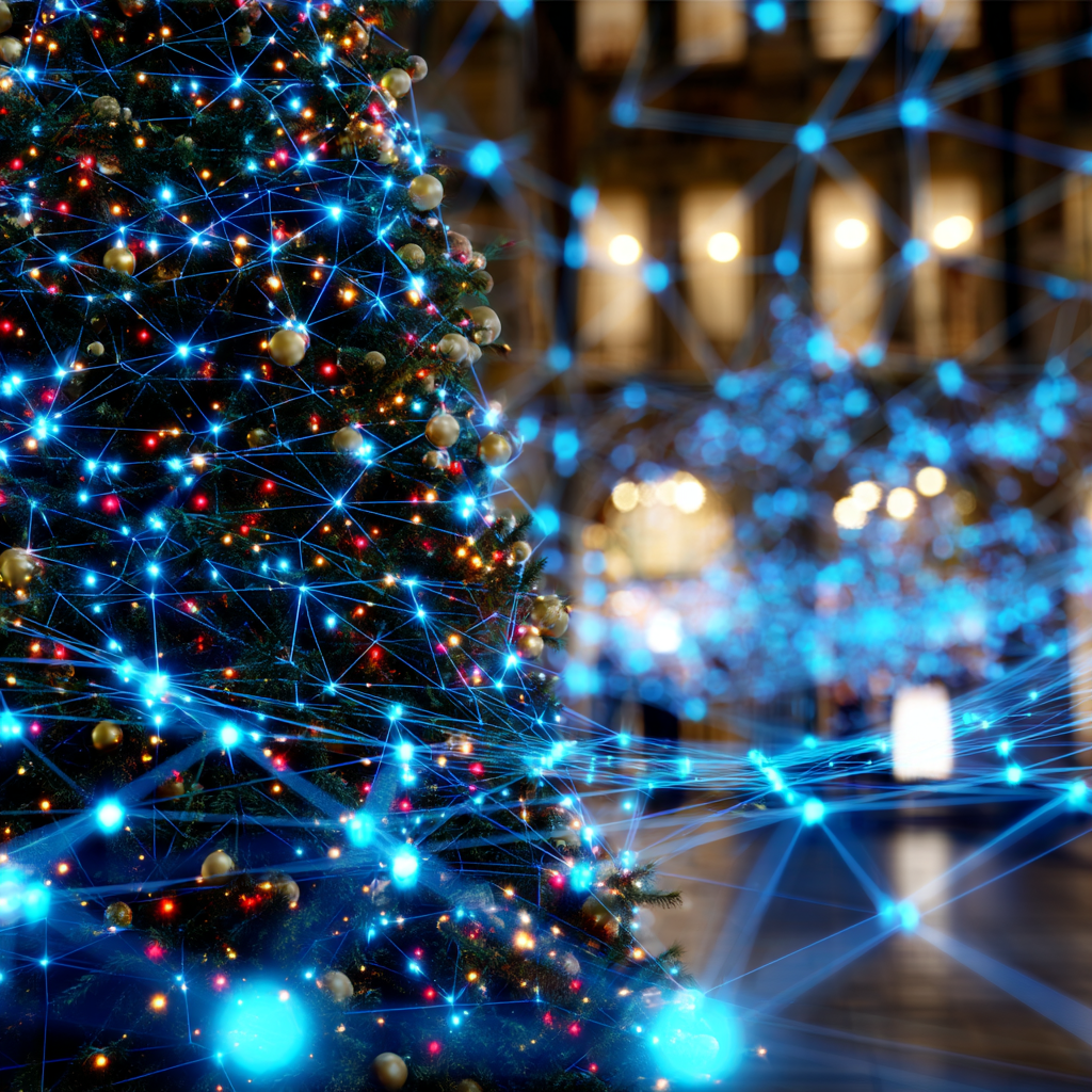 Noël sous le prisme de l’intelligence artificielle : quels changements pour les foyers et les entreprises