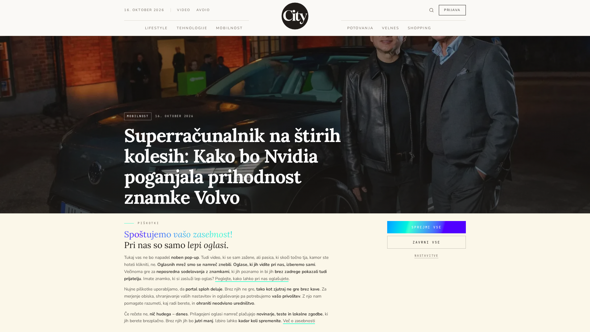 Vsebina je bila trajno odstranjena — City Magazine