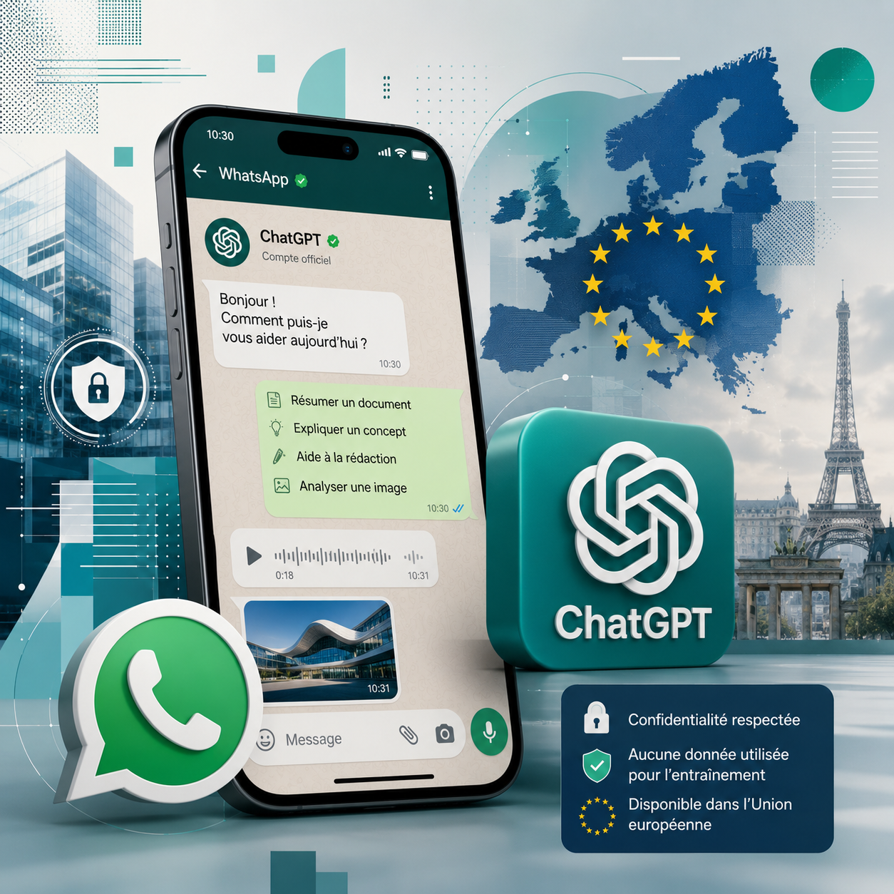 OpenAI débloque enfin ChatGPT sur WhatsApp dans l’Union européenne