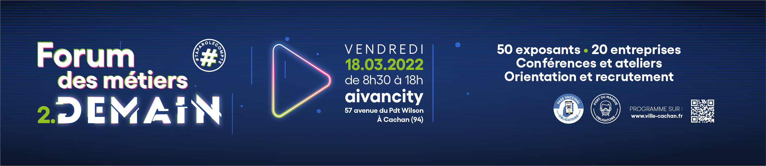 aivancity accueille le forum des métiers de demain de la Ville de Cachan