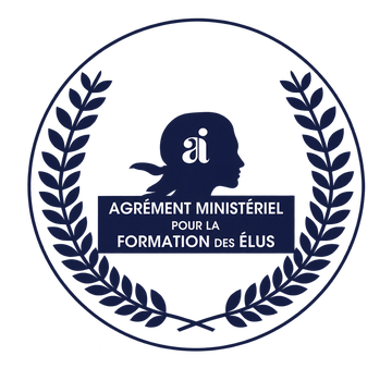 Macaron de l’agrément ministériel pour la formation des élus, aivancity