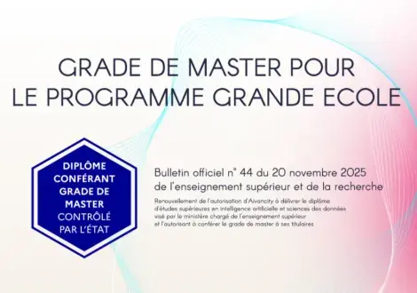 aivancity obtient le grade de Master pour son Programme Grande École aivancity obtient le grade de Master pour son Programme Grande École